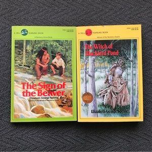 Vintage Elizabeth George Speare Witch of Blackbird Pond 1987 Sign of the Beaver